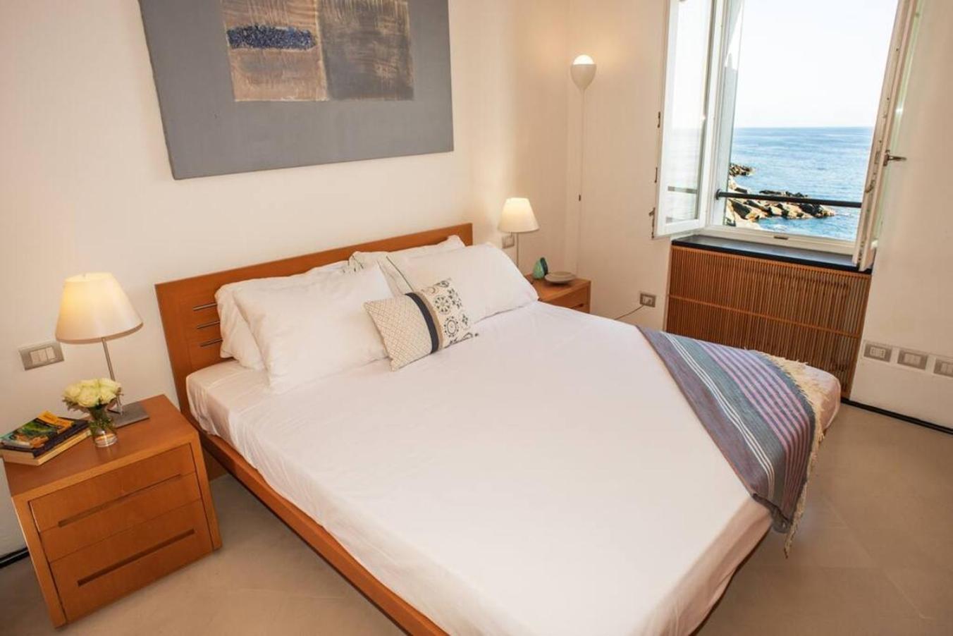 Carattino 12 Idyllic Seafront Retreat Apartment Vernazza Bagian luar foto