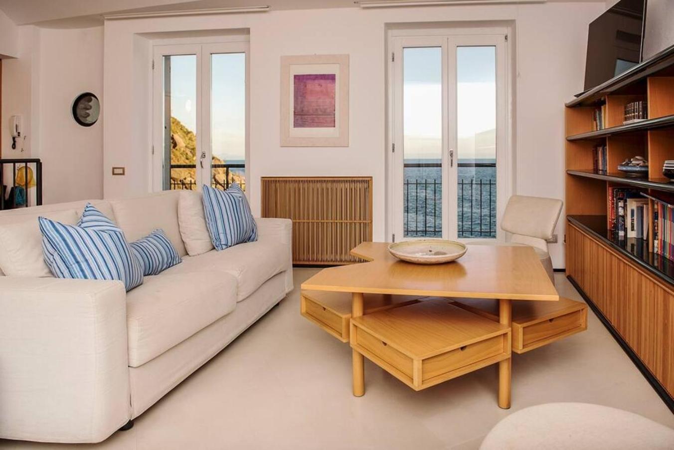 Carattino 12 Idyllic Seafront Retreat Apartment Vernazza Bagian luar foto