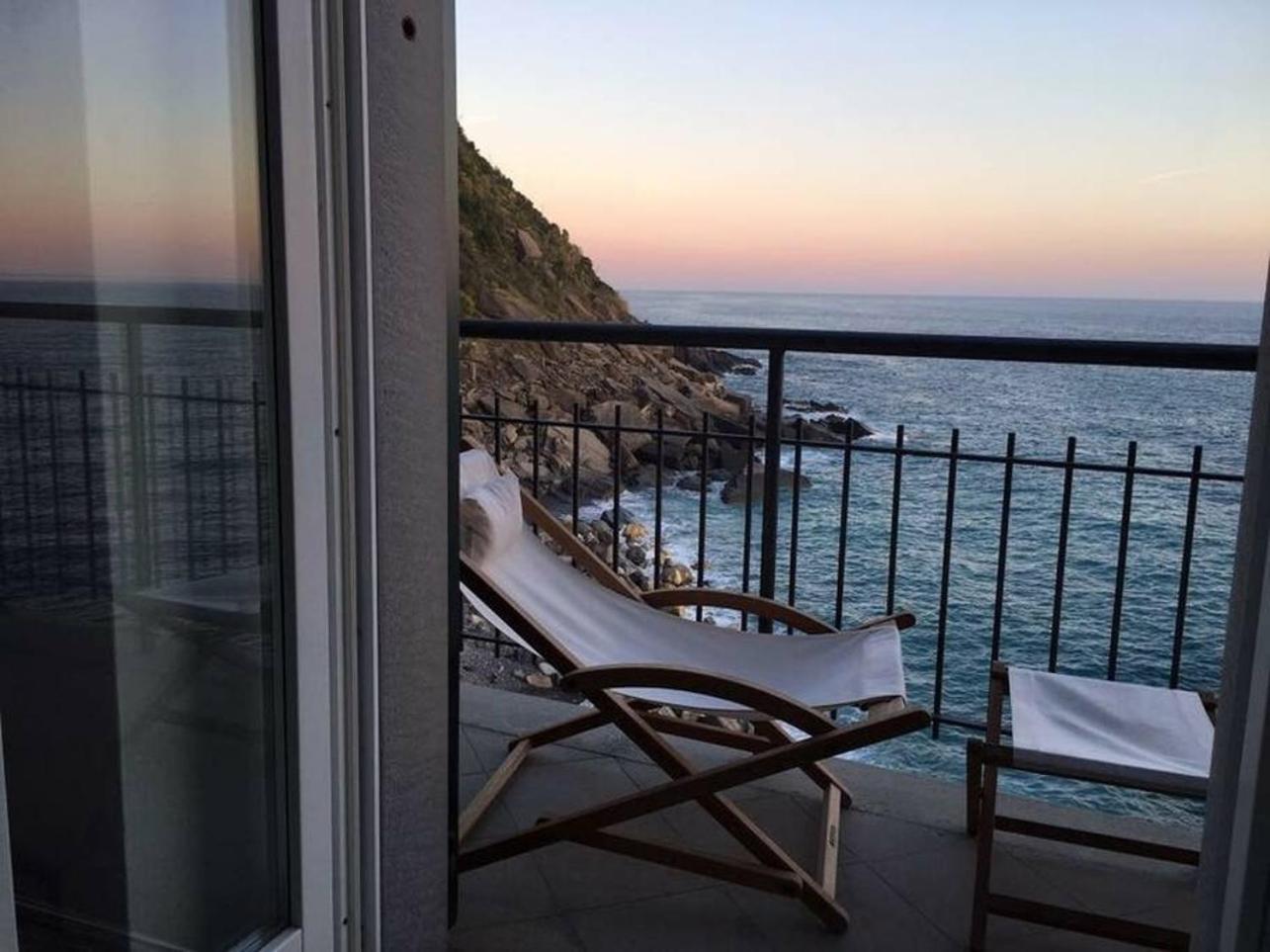 Carattino 12 Idyllic Seafront Retreat Apartment Vernazza Bagian luar foto